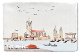 Roermond heeft nu een eigen stadstegel