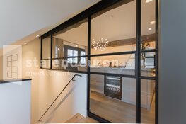 Alle drie deuren in woonkamer van staal!