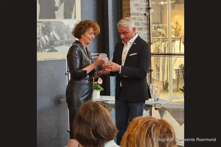 Uitreiking gemeentelijke onderscheiding ‘de Christoffel ’aan de heer Eric Munnicks