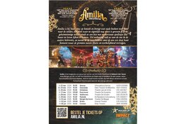 Betoverende theatershow Amilia – kinderen gratis toegang in Roermond