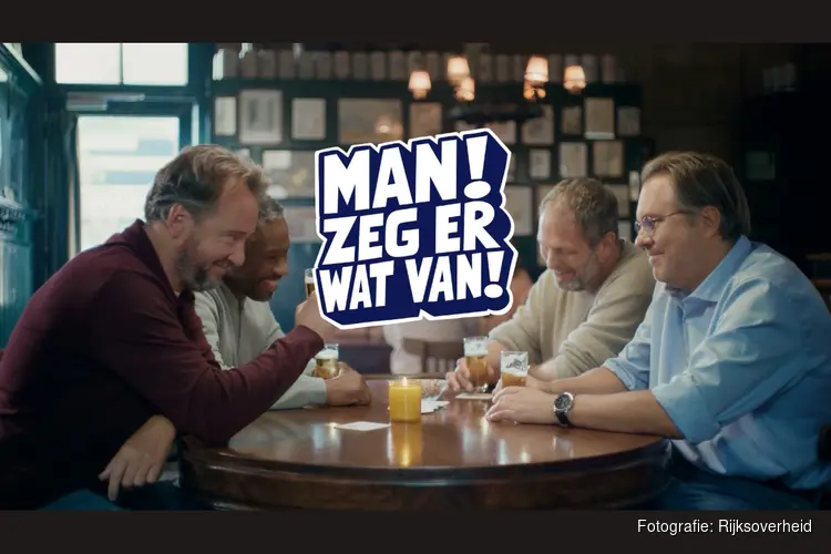 Landelijke campagne ‘Man, zeg er wat van!’ nu ook te zien in horeca in Roermond