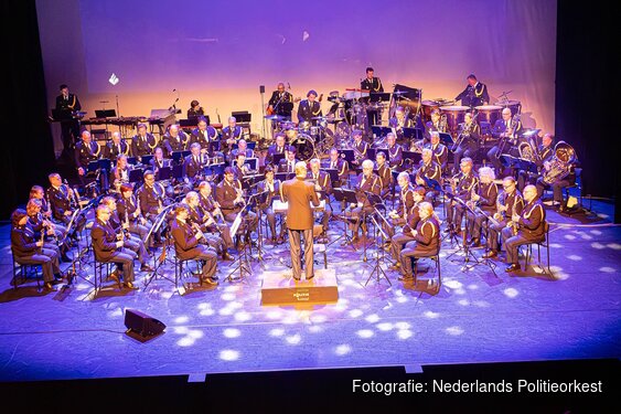 Nieuwe theatershow Nederlands Politieorkest in het Theater de Oranjerie in Roermond